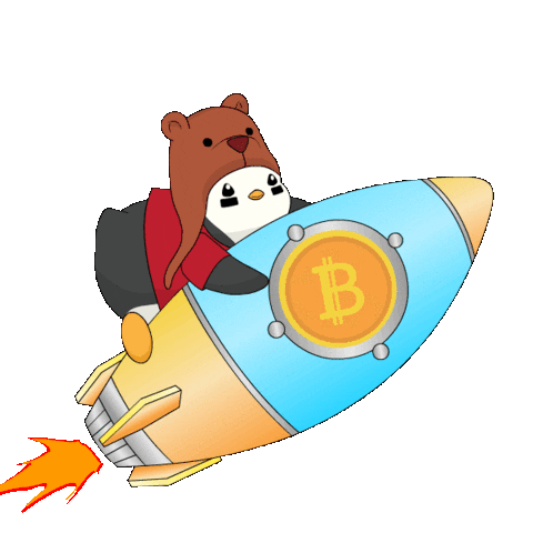 Crypto blockchain animation